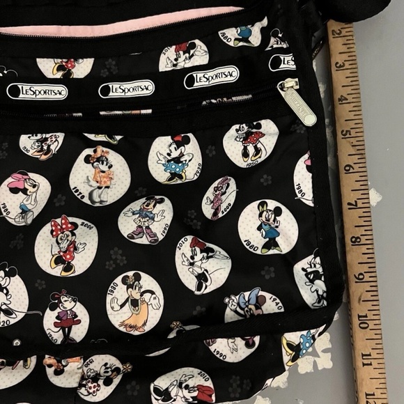 LeSportsac Black Crossbody Bag with Disney Print - Picture 6 of 9